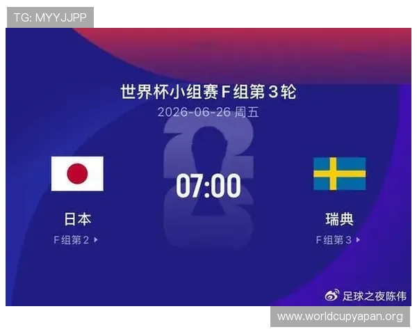 2026年世界杯日本对阵瑞典赛前全面分析与战术预测